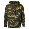 Unisex Camo Fleece Hoodie Sweatshirt Thumbnail