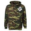 Unisex Camo Fleece Hoodie Sweatshirt Thumbnail