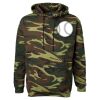 Unisex Camo Fleece Hoodie Sweatshirt Thumbnail