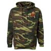 Unisex Camo Fleece Hoodie Sweatshirt Thumbnail