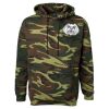 Unisex Camo Fleece Hoodie Sweatshirt Thumbnail