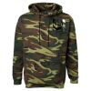 Unisex Camo Fleece Hoodie Sweatshirt Thumbnail