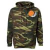 Unisex Camo Fleece Hoodie Sweatshirt Thumbnail