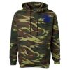 Unisex Camo Fleece Hoodie Sweatshirt Thumbnail