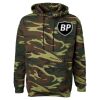 Unisex Camo Fleece Hoodie Sweatshirt Thumbnail