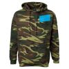 Unisex Camo Fleece Hoodie Sweatshirt Thumbnail