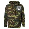 Unisex Camo Fleece Hoodie Sweatshirt Thumbnail