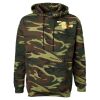 Unisex Camo Fleece Hoodie Sweatshirt Thumbnail