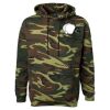 Unisex Camo Fleece Hoodie Sweatshirt Thumbnail