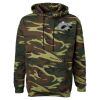 Unisex Camo Fleece Hoodie Sweatshirt Thumbnail