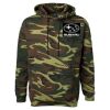Unisex Camo Fleece Hoodie Sweatshirt Thumbnail