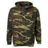 Unisex Camo Fleece Hoodie Sweatshirt Thumbnail