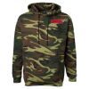 Unisex Camo Fleece Hoodie Sweatshirt Thumbnail