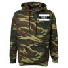 Unisex Camo Fleece Hoodie Sweatshirt Thumbnail
