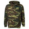 Unisex Camo Fleece Hoodie Sweatshirt Thumbnail