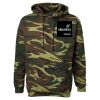 Unisex Camo Fleece Hoodie Sweatshirt Thumbnail
