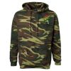 Unisex Camo Fleece Hoodie Sweatshirt Thumbnail