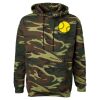 Unisex Camo Fleece Hoodie Sweatshirt Thumbnail