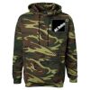 Unisex Camo Fleece Hoodie Sweatshirt Thumbnail