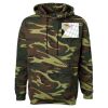 Unisex Camo Fleece Hoodie Sweatshirt Thumbnail