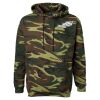 Unisex Camo Fleece Hoodie Sweatshirt Thumbnail