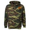 Unisex Camo Fleece Hoodie Sweatshirt Thumbnail