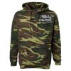 Unisex Camo Fleece Hoodie Sweatshirt Thumbnail