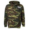 Unisex Camo Fleece Hoodie Sweatshirt Thumbnail