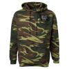 Unisex Camo Fleece Hoodie Sweatshirt Thumbnail