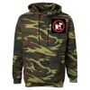 Unisex Camo Fleece Hoodie Sweatshirt Thumbnail