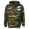 Unisex Camo Fleece Hoodie Sweatshirt Thumbnail
