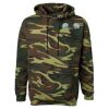 Unisex Camo Fleece Hoodie Sweatshirt Thumbnail