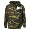 Unisex Camo Fleece Hoodie Sweatshirt Thumbnail