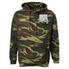 Unisex Camo Fleece Hoodie Sweatshirt Thumbnail