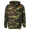 Unisex Camo Fleece Hoodie Sweatshirt Thumbnail