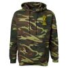 Unisex Camo Fleece Hoodie Sweatshirt Thumbnail
