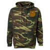 Unisex Camo Fleece Hoodie Sweatshirt Thumbnail