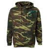 Unisex Camo Fleece Hoodie Sweatshirt Thumbnail