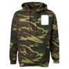 Unisex Camo Fleece Hoodie Sweatshirt Thumbnail
