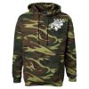 Unisex Camo Fleece Hoodie Sweatshirt Thumbnail