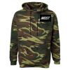 Unisex Camo Fleece Hoodie Sweatshirt Thumbnail