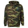 Unisex Camo Fleece Hoodie Sweatshirt Thumbnail