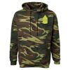 Unisex Camo Fleece Hoodie Sweatshirt Thumbnail