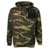 Unisex Camo Fleece Hoodie Sweatshirt Thumbnail