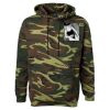 Unisex Camo Fleece Hoodie Sweatshirt Thumbnail