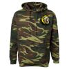 Unisex Camo Fleece Hoodie Sweatshirt Thumbnail