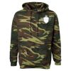 Unisex Camo Fleece Hoodie Sweatshirt Thumbnail