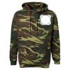 Unisex Camo Fleece Hoodie Sweatshirt Thumbnail