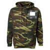 Unisex Camo Fleece Hoodie Sweatshirt Thumbnail