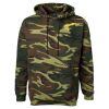 Unisex Camo Fleece Hoodie Sweatshirt Thumbnail